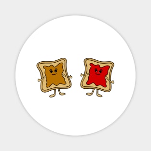 PEANUT Butter And Jam Sandwiches Magnet